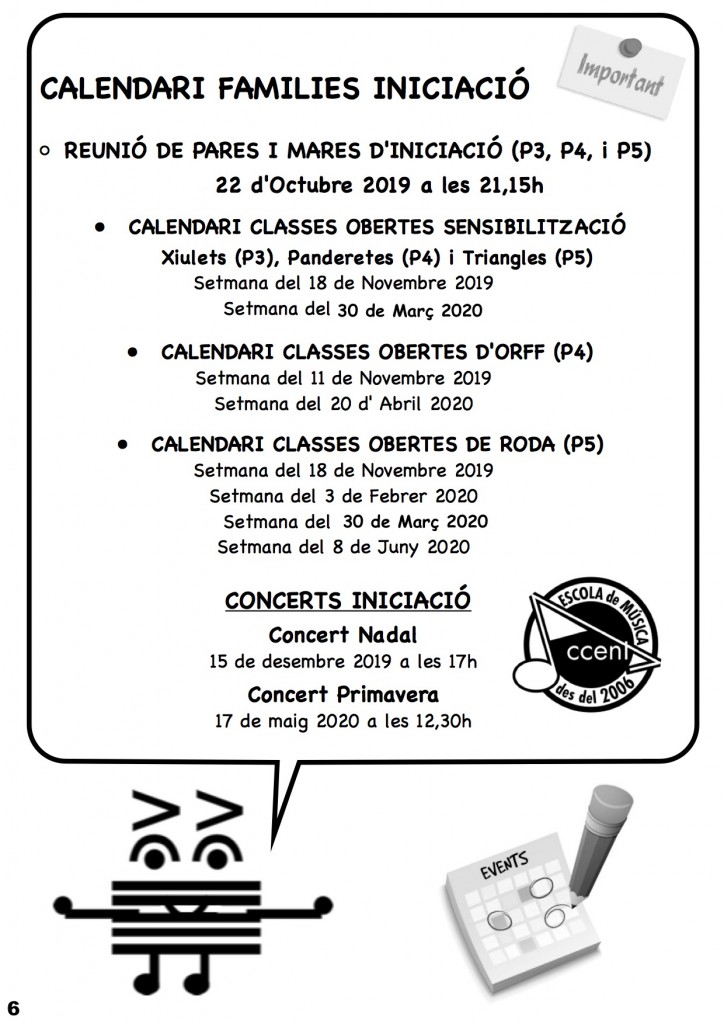 calendari iniciacions