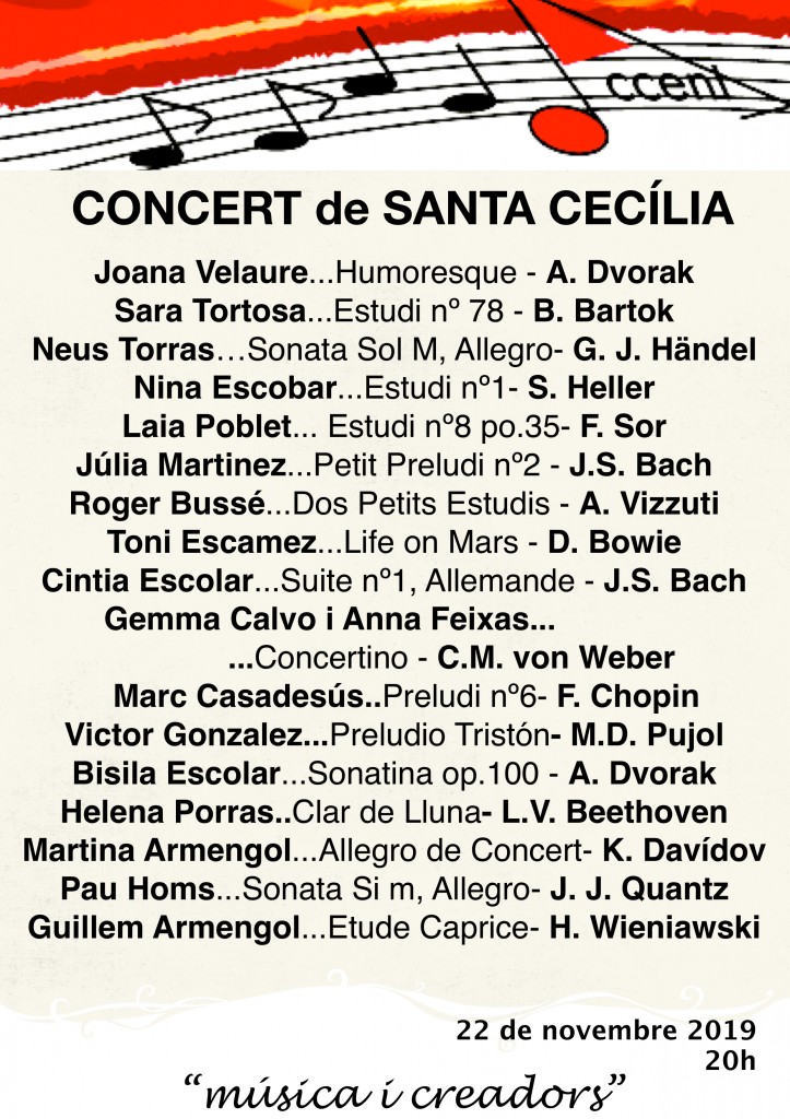 santa cecilia 2019